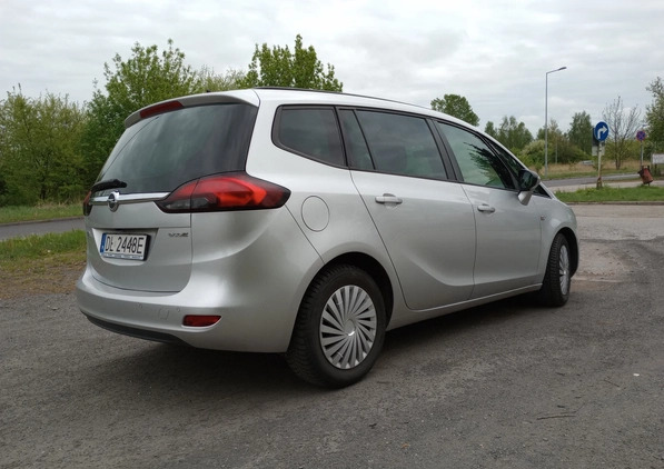 Opel Zafira cena 29000 przebieg: 204600, rok produkcji 2015 z Legnica małe 106